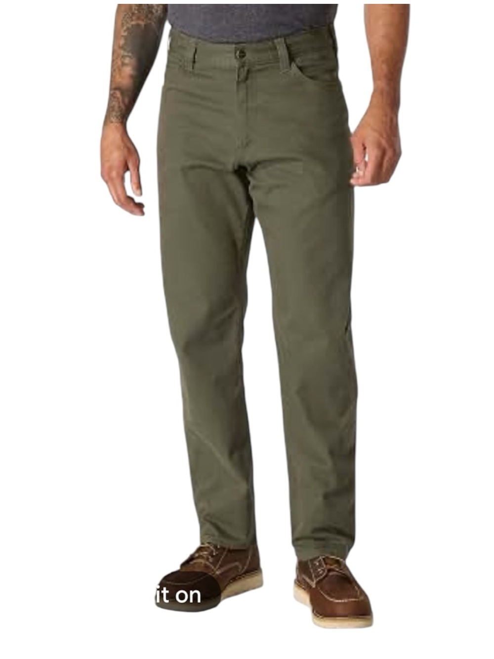 CAT Utility Pants in Green / 32x32